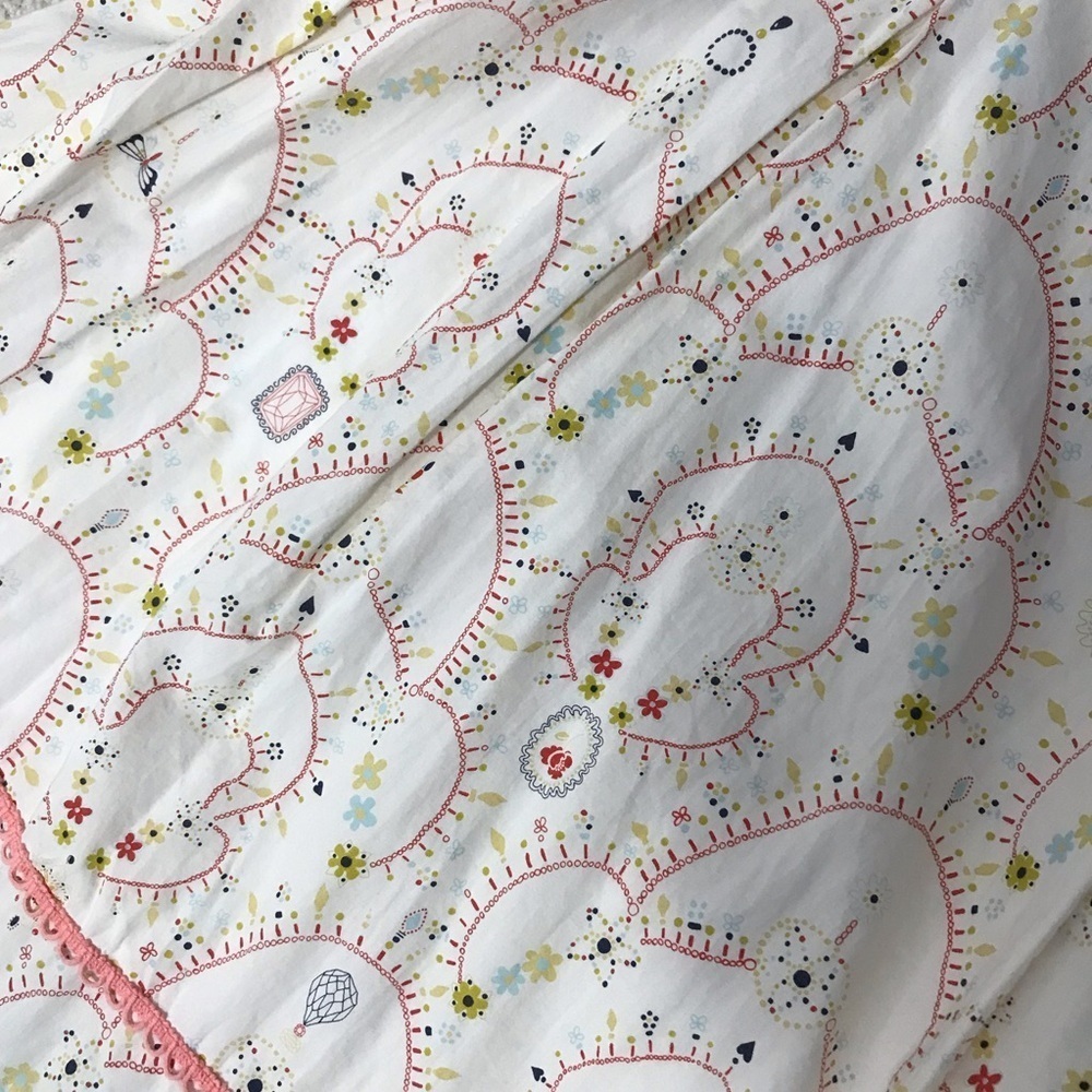 Cynthia Steffe Adorable Coquette Pastel Multicolor Skirt No Sz Tag- W13.5", L24" - Picture 8 of 9